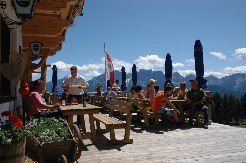 Mecki'S Dolomiten Panorama Stubn Debant Oda fotoğraf